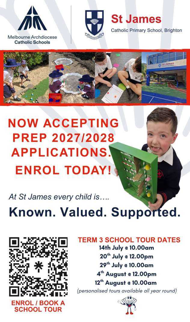 Term 3 School Tour Dates
