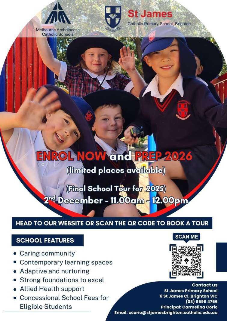 ENROL NOW FOR 2026 - (Limited spaces available)